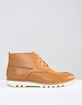 Thumbnail for your product : Kickers Kymbo Mocc Leather Lace Up Boots