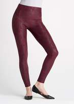 Thumbnail for your product : Yummie Faux Suede Reptile Print Shaping Legging