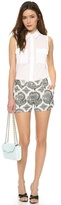 Thumbnail for your product : Diane von Furstenberg Naples Floral Shorts