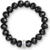 Thumbnail for your product : Thomas Sabo Women Charm Bracelet Obsidian Charm Club 925 Sterling Silver X0035-023-11