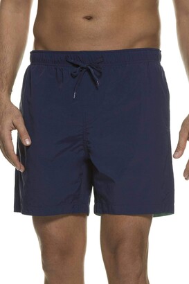 JP 1880 Men's Big & Tall Contrast Lined Quick Dry Swimming Trunks Navy 8XL  702532 70-8XL - ShopStyle Swimwear
