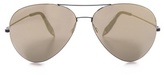 Thumbnail for your product : Victoria Beckham Feather Aviator Sunglasses