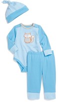 Thumbnail for your product : Offspring Fox Bodysuit, Pants & Hat (Baby Boys)