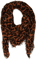Thumbnail for your product : Forever 21 leopard print woven scarf