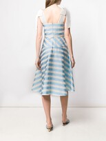 Thumbnail for your product : DELPOZO striped A-line dress