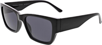 KENDALL + KYLIE Aubrey Rectangle Wide Temple Sunglasses