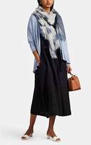 Thumbnail for your product : Pas De Calais Women's Fine-Gauge Mélange Cotton-Blend Oversized Cardigan - Lt. Blue