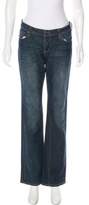 Thumbnail for your product : DKNY Mid-Rise Flared Jeans
