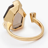 Thumbnail for your product : Cornelia Webb Gold-plated, quartz and Siamite ring