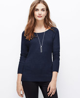 Thumbnail for your product : Ann Taylor Hi-Lo Hem Sweater