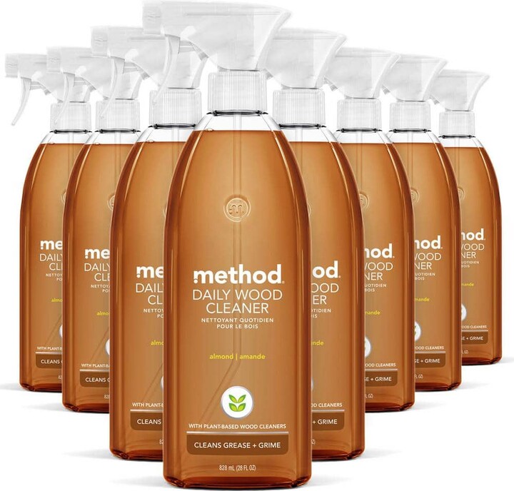 Method Products 28 oz. Almond Daily Wood Cleaner Spray (8-Pack)