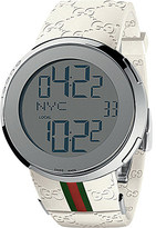 Thumbnail for your product : Gucci YA114214 I white digital watch - for Men