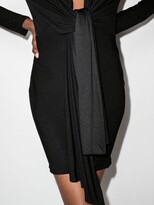 Thumbnail for your product : SOLACE London Tie-Front Mini Dress
