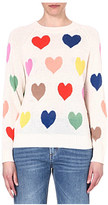 Thumbnail for your product : Wildfox Couture Mod Pop Hearts knitted jumper