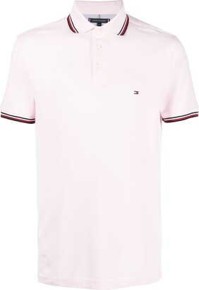 Tommy Hilfiger Men's Pink Polos | ShopStyle
