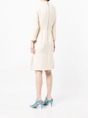 Louis Vuitton 2010s Wrap Skirt Knee-Length Dress