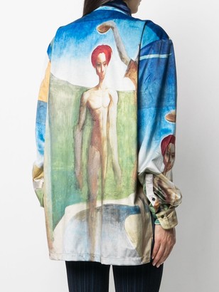 Ottolinger Julien Nguyen print oversized shirt