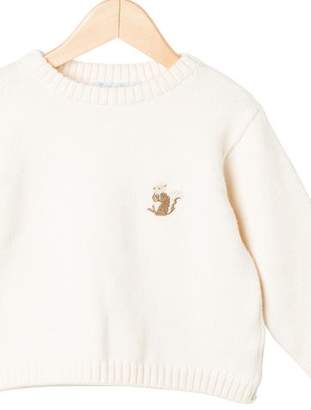 Tartine et Chocolat Boys' Embroidered Wool-Blend Sweater