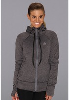 Thumbnail for your product : adidas Ultimate Fleece Full-Zip Hoodie (Black/Tech Grey) - Apparel