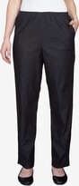 Thumbnail for your product : Alfred Dunner Classics Denim Pull-On Straight-Leg Pants