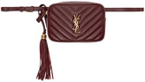 Thumbnail for your product : Saint Laurent Burgundy Lou Belt Bag