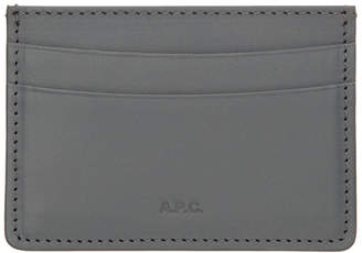 A.P.C. Grey Andre Card Holder