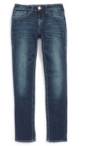 Thumbnail for your product : True Religion 'Casey' Super Skinny Stretch Jeans (Big Girls)