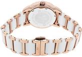 Thumbnail for your product : Oceanaut OC2413 Women's Charm Rose Gold & Black Ceramic Watch w/ Crystal Accents