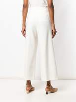Thumbnail for your product : Maison Flaneur flared cropped trousers