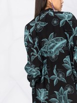 Thumbnail for your product : Givenchy Schematics collarless shirtdress