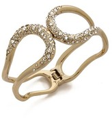 Thumbnail for your product : Alexis Bittar Crystal Encrusted Hinged Bracelet