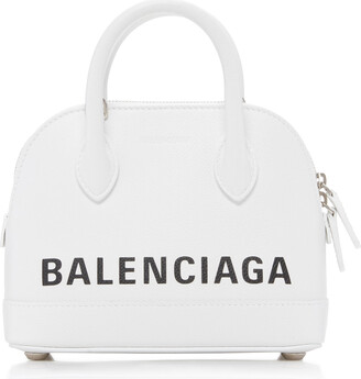 Balenciaga Ville XXS Textured-Leather Bag - ShopStyle