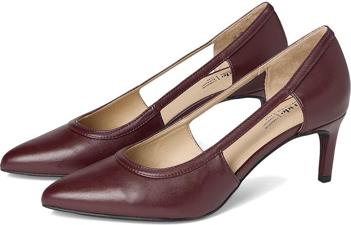 LifeStride Alma Pump Shoes Women's Shoes California Wine Red : 11 M (B), Faux Leather