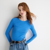 Thumbnail for your product : J.Crew Perfect-fit long-sleeve crewneck T-shirt in stripe