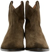 Thumbnail for your product : Isabel Marant Brown Dewina Boots