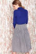 Thumbnail for your product : Nasty Gal Saint Laurent Check Yourself Skirt
