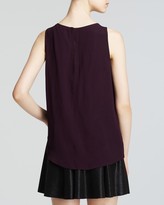 Thumbnail for your product : Aqua Tank - Crepe Side Ruched