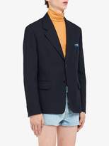 Thumbnail for your product : Prada classic logo blazer