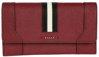 Bally Striped Detail Continental Wallet