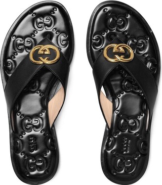 Attitudist Glossy Black Double Stitched Strap Thong Slippers For Men With  Golden Buckle, Indoor Flip Flop, thong slippers, फ्लिप फ्लॉप चप्पल, फ्लिप  फ्लॉप स्लीपर - Marketing King Online Private Limited, New Delhi |