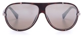 Thumbnail for your product : Lanvin SLN021 Aviator Sunglasses with Leather