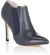 Thumbnail for your product : Halston WOMEN'S WENDY LEATHER ANKLE BOOTS-NAVY SIZE 9