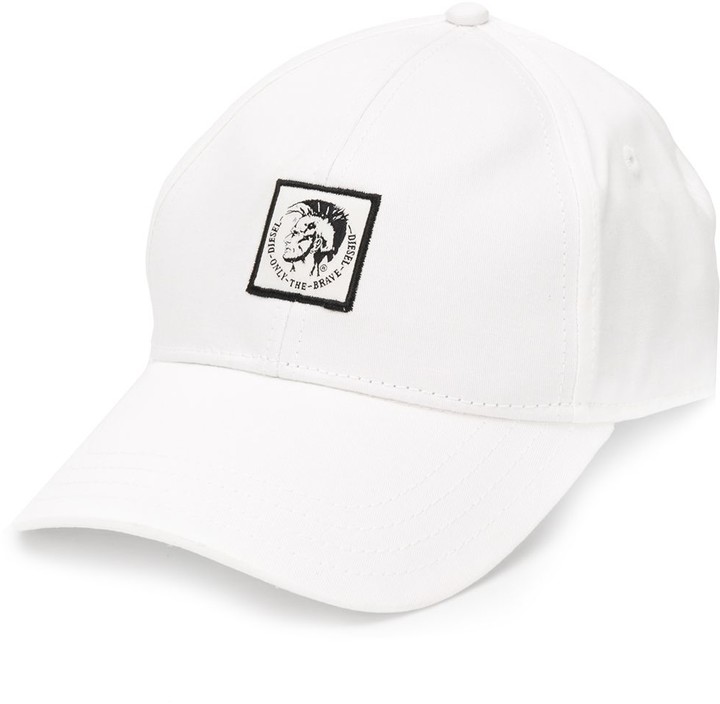 Diesel Mohawk logo baseball cap ShopStyle Hats