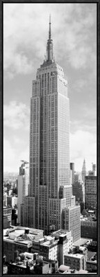 Global Gallery Empire State Building New York City Framed Photographic Print on Canvas