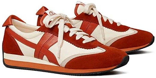 tory burch red sneakers