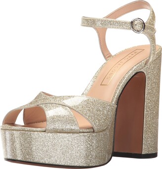 diamond platform sandals