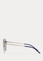 Thumbnail for your product : Ralph Lauren Metal Pilot Sunglasses