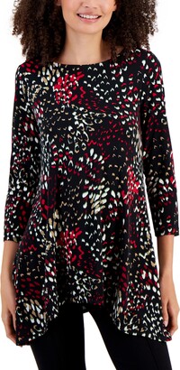 alfani asymmetrical top