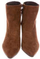 Thumbnail for your product : Stuart Weitzman Suede Pointed-Toe Boots