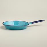 Thumbnail for your product : Cost Plus World Market 8" Turquoise Enamel Skillet